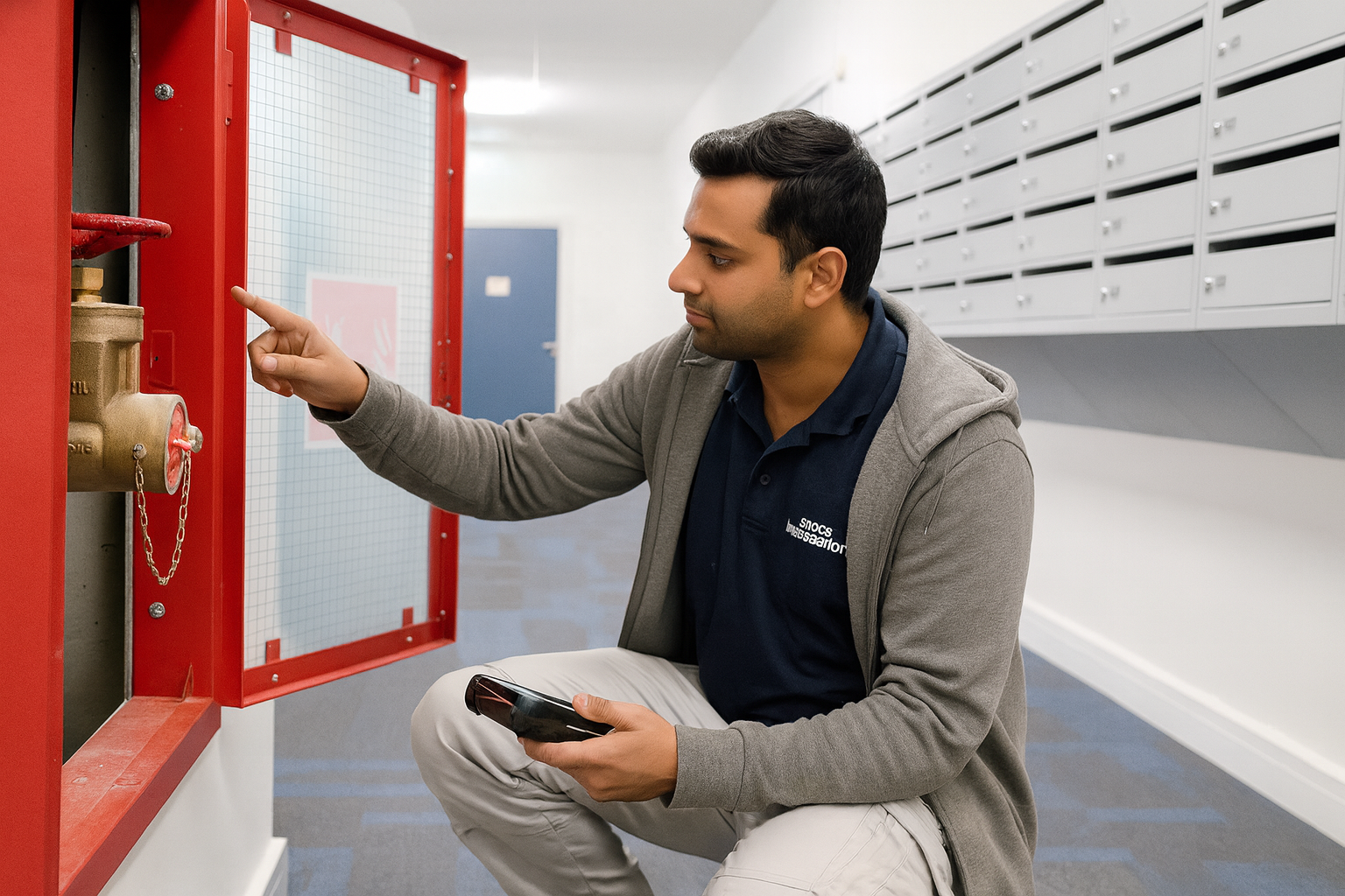 Dry riser inspections